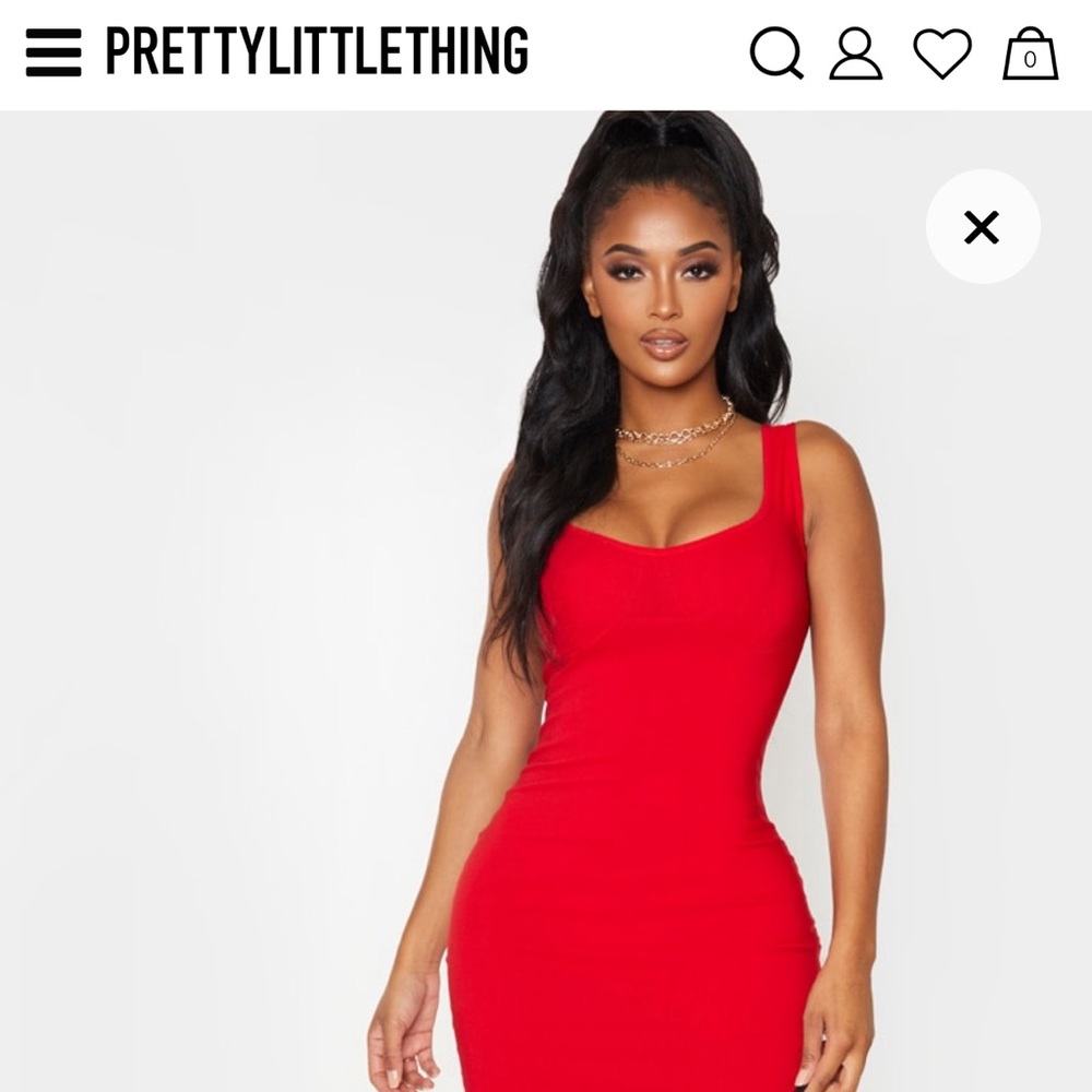 PLT RED DRESS